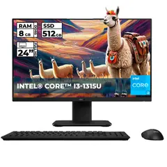 ASUS - TODO EN UNO INTEL CORE I3-1315U 8GB RAM 512GB SSD 24 FHD NEGRO