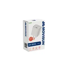 MOVISUN - Cargador M-30C 30W GaN Super Mini MacBook- iPhone 15/ 16/ 17