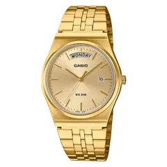 CASIO - Reloj Para Hombre Elegante MTP-B146G-9A Dorado Con Calendario
