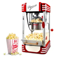 RENAHOUSE - Maquina Crispetera Electrica Profesional Capacidad