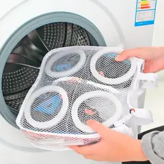 GENERICO - Bolsa Para Lavar Zapatos Ropa Delicada Malla Uso En Lavadora