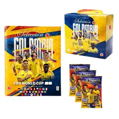 GENERICO - Álbum Fútbol Selección Colombia + Láminas Con Cartas Coleccionables
