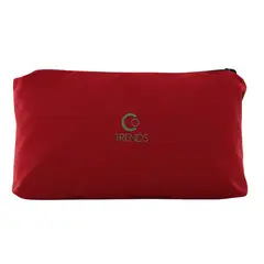 CO TRENDS - Chaqueta Rompevientos Tipo Canguro ROJO