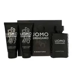SALVATORE FERRAGAMO - PERFUME HOMBRE SET UOMO SIGNATURE EDP 100 ML