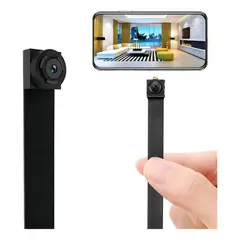 GENERICO - Mini Cámara Espía Wifi Cámara Oculta Inalámbrica 1080p Ahd Color Negro