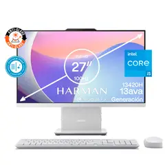 Lenovo - All in one IDEACENTRE Intel Core i5 13420H RAM 64GB SSD 1 TB Intel UHD Graphics 100HZ