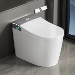 GENERAL - INODORO INTELIGENTE CALEFACCION SENSOR PROXIMIDAD TORNADO ESPUMA AROMATERAPIA