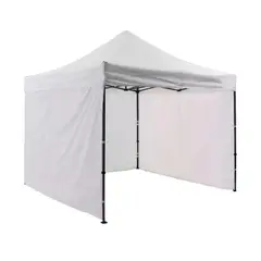 GENERICO - Toldo Carpa 2 X 2 Con Paredes Impermeables Plegable Para Exteriores Color Gris