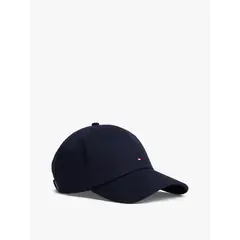 TOMMY HILFIGER - Gorra azul de 5 paneles con logo