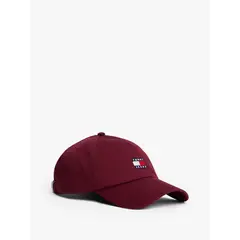 TOMMY HILFIGER - Gorra roja de béisbol Heritage con logo