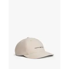 TOMMY HILFIGER - Gorra beige flag suiting de 6 paneles