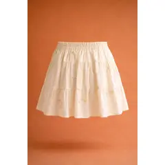 ALGODON Y COCO - Falda trigo