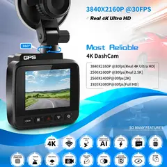 GENERICO - Camara Carro 2k con GPS