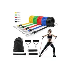 GENERICO - “Set de Bandas Tubulares Elásticas para Entrenamiento Funcional en Casa”
