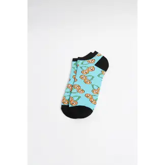 KOAJ - Medias tobilleras verdes con diseños de Rick and Morty Hombre