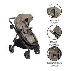 JOIE - Coche Bebé 4 en 1 Ginger Lx Mocha