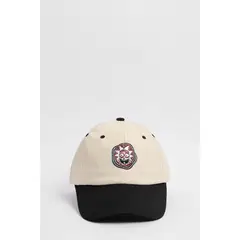 KOAJ - Cachucha beisbolera kaki con bordados de Rick and Mort Hombre