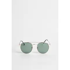 KOAJ - Gafas de sol, de marco redondo metálico con lentes col Hombre