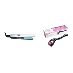 GENERICO - Combo plancha aceite argan y derma roller