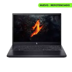 ACER - Portátil Gamer NITRO V15 AI Ryzen7 7445HS-TARJETA GRAFICA RTX 3050 6GB GDDR6-RAM 16GB DDR5