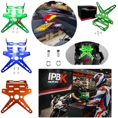 RIZOMA - Fender porta placa universal moto lujo deportivo turing racing