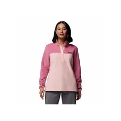 COLUMBIA - Buzo Mujer BENTON SPRINGS 1/2 Rosa