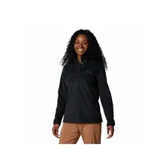 COLUMBIA - Buzo Mujer BENTON SPRINGS 1/2 Negro