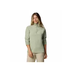 COLUMBIA - Buzo Mujer GLACIAL IV 1/2 ZIP Crema