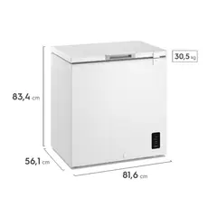 ELECTROLUX - Congelador Horizontal 197L Frost Inverter Blanco EFH20S3C5AW