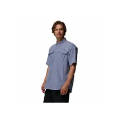 COLUMBIA - Camisa Hombre BAHAMA II SS SHIRT Morado