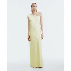 CAMILA SARMIENTO - VESTIDO LARGO CIAO TRENZA BLANCONEGRO