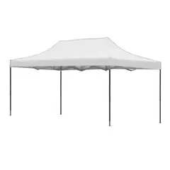GENERICO - Carpa Toldo 3X4,5 Plegable Reforzado Impermeable Para Jardín Color Blanco