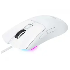 HAVIT - Mouse Gamer Cableado, 7 Botones 1200 DPI Color Blanco con Iluminación