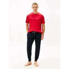 TOMMY HILFIGER - Set azul de pijama Navy de Camiseta y pantalón
