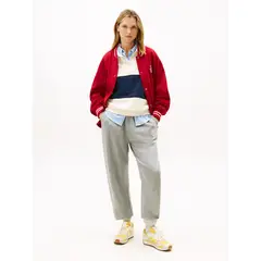 TOMMY HILFIGER - Jogger gris terry varsity