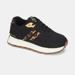 NORTH STAR - Tenis Para Mujer Negro Silvana