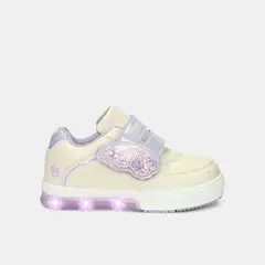 BUBBLE GUMMERS - Tenis Para Niña Bubblegummers Blanco Neon