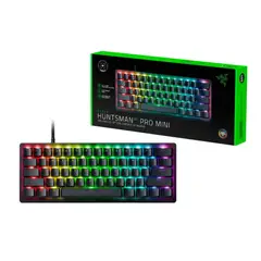 RAZER - Teclado Gamer Huntsman V3 Pro Mini 60% Optical Switch Rojo