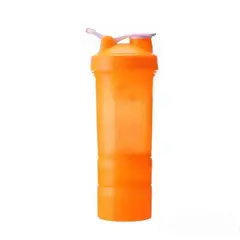 GENERICO - Termo Shaker Proteína 450ml Mezclador MET-RX - Naranja