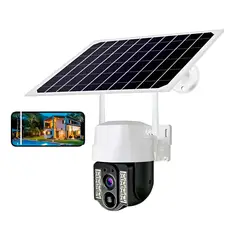 GENERICO - CAMARA IP ROBOTICA SOLAR APP V380