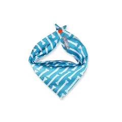 WAWAW - Pañoleta M azul huesos blancos