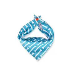WAWAW - Pañoleta L azul huesos blancos