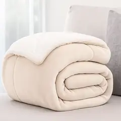 LILE - Cobija Ovejera Beige