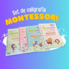 GENERICO - Set Caligrafia x4 Cuadernos
