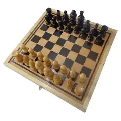 MAFEGO - Juego de mesa Ajedrez en madera # 7 58x58x4.5 Cm MFG1438 LACA