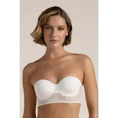 TOUCHE LINGERIE - Brasier strapless con cargaderas removibles multiusos Ref. 0463O62