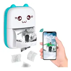 GENERICO - Mini Impresora Portátil Con Bluetooth Térmica