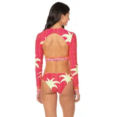 MAAJI - Funky Palms Flirt Low Rise Thin Side Bikini Bottom