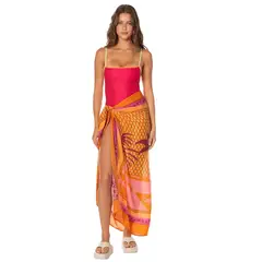 MAAJI - Salida de Baño Mujer Mistic Garden Isla Naranja