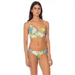 MAAJI - Tropic Lei Mirage Long Line Triangle Bikini Top